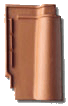 Romanischer Ziegel braun